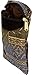 Danny K. Women's Tapestry Crossbody Cell Phone or Passport Purse, Handmade in USA (Neptune/Blue)