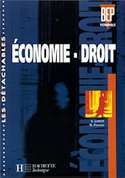 Économie-droit, BEP terminale