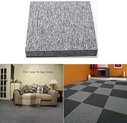 20 X 20inch Self Adhesive Carpet Floor Tiles Diy Peel And Stick