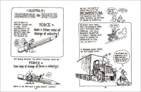 The Cartoon Guide To Physics Cartoon Guide Series Gonick Larry In Books