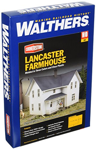 Walthers Cornerstone  Rural USA - Lancaster Farmhouse Plastic Kit