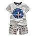Toddler Boys Pajamas B.GKAKA The Moto on The Way Short Set Kids Sleepwear Clothes 100% Cotton