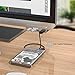 ORICO USB Hub, 4 Port USB 3.0 Clip-Type Aluminum Alloy Portable Size Travel Super Speed USB Splitter for iMac MacBook PC Laptop