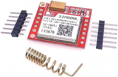 LILIERS Smallest SIM800L GPRS GSM Module Micro SIM Card Core BOard Quad-band TTL Serial Port