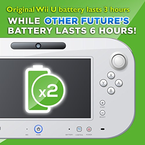 Wii U Gamepad 3600 Mah Replacement Rechargeable Battery Pack By Other