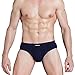 wirarpa Men's 4 Pack 100 Cotton Underwear Briefs No Fly Contour Pouch Soft Covered Waistband, Small