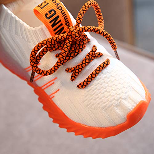 Kids Baby Girls Boys Sneakers Mesh LED Light Luminous Sport Shoes Toddler Infant Sneakers