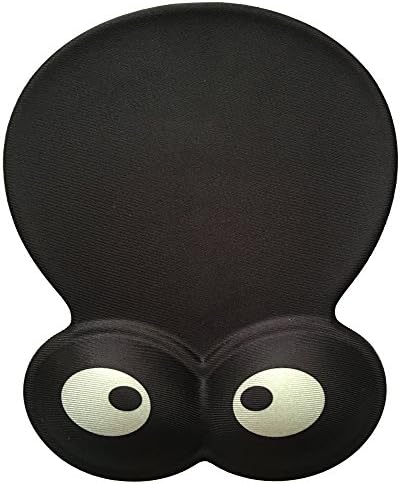 Kxuan Cartoon Animal Eyes Expression Pattern Gel Mousepad with Wrist Rest MO512