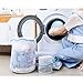 FRMARCH Heavy Duty Mesh Laundry Bag- Set of 7 Washing Bag with Zipper for Intimates Garment Delicate Bra Lingerie Underwear-Blue