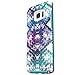 OTTERBOX Symmetry Series Case for Samsung Galaxy S7 Edge - Retail Packaging - Under My Skin (Aqua Blue/Light Teal/Graphic)