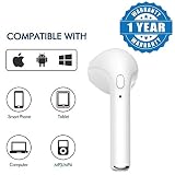 Drumstone I7 Mini Bluetooth Earbud Single Wireless Invisible Headphones With Mic