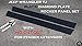 Jeep YJ Black Diamond Plate Side Rocker Panel with No Cut Outs