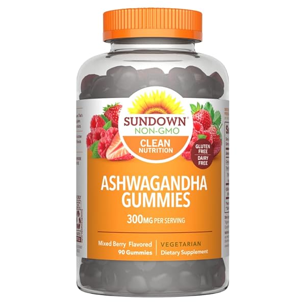 SUNDOWN ASHWAGANDHA GUMMIES, 90 COUNT