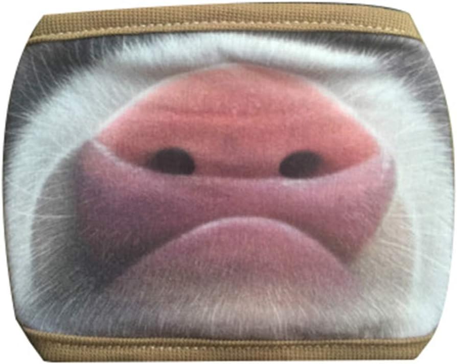 GwUzsfu Protective Breathable Face Mouth Cover, Cartoon Cotton Dust-Proof Anti Haze 1/5/10Pcs Pig Head Close Mouth 1pc