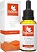 PurOrganica VITAMIN C SERUM for Face - Premium 20% Vitamin C with Hyaluronic Acid - Top Anti Wrinkle, Anti Ageing Face, Eye and Neck Organic Serum - 30ML bottle