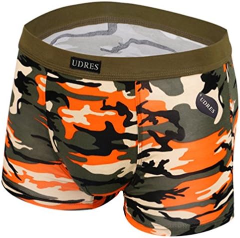 UDRES Men's 4 Pack Modal Stretch Ultra Soft Boxer Briefs Assorted Packs