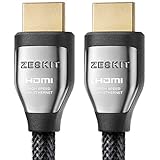 HDMI Cable 10ft Cinema Plus 28AWG (4K 60Hz HDR 4:4:4) HDCP 2.2 - Exceed HDMI 2.0, High Speed 22.28 Gbps - Compatible with Xbox PS3 PS4 Pro nVidia AMD Apple TV 4K Fire Netflix LG Sony Samsung