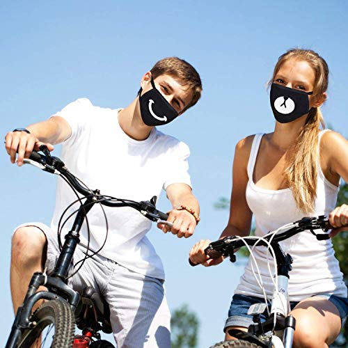 Aniwon Mouth Mask, 9PCS Unisex Cartoon Mask Anti Dust mask Anime Air mask 100% Cotton Face Mask Reusable Mouth Cover Mask for Men and Women