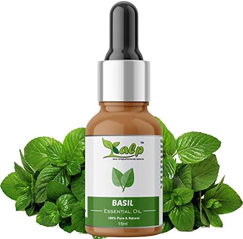 Kalp® Basil oil -100% Pure And un dilute (15 Ml)