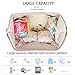 Baby Diaper Bag Multi-Function Waterproof Travel Backpack Nappy Bags for Baby Care, Large Capacity, Stylish and Durable (Navy)