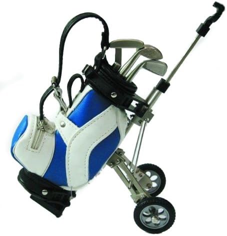 Golf Genius White & Blue Golf Pen Holder