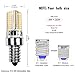 Kakanuo E12 LED Bulb Dimmable 4 Watt Warm White 3000K Candelabra Base 72X3014SMD 110-130V for Chandelier/Ceiling Fan(Pack of 2)