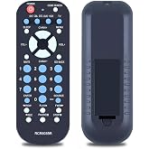 PZL RCR503BR Universal 3-Device Palm-Sized Replacement Remote Control for RCA TV, VCR/DVD, Satellite Receiver, Cable Box, Digital TV Converter Sub RCR503BE RCR503BZ