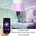 DAILYCOMB Smart Light Bulb, Multicolor Wi-Fi LED Bulb, Compatible with Amazon Alexa and Google Home, A19 7W (60W Equivalent), Dimmable, No Hub Required, Free APP and Voice Control (4 Pack)