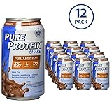 Pure Protein Ready to Drink Shakes, High Protein Frosty Chocolate, 11oz, 12 count