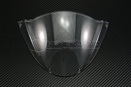 Aridox(TM) Hot Motorcycle Windscreen Windshield Double Bubble for Ducati Monster 696 2009-2013 Clear C10