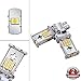 xSpeed Lighting 921 912 906 W16W T15 Error Free LED Light Bulbs 2000 Lumens Extremely Bright 3020 Chipsets 360 Degree Xenon White 6000k Use For Reverse Backup Lights