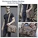SOAEON Messenger Bag,Computer Bag 15.6inch,Waterproof Laptop Bag Waxed Canvas Vintage Satchel Shoulder Bag for Travel