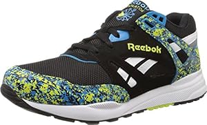 Image of Reebok Lifestyle Men's Ventilator CG Black/Hypergreen/Endurance Blue/White Sneaker