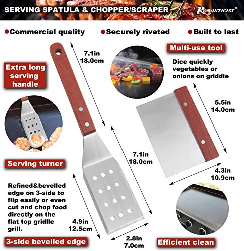 3 ROMANTICIST+Griddle+Accessories+Deluxe+Handle