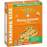 Annie's Honey All Natural Whole Grain Graham Snacks Bunny Grahams 10 oz (Pack of 6)