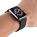 yamen Compatible for Apple Watch Band 38mm 40mm Women Milanese Loop for iwatch Band Series 2 Series 3 Series 4 Black