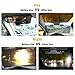 Beinhome Car Sun Visor Extender 2 in 1 Anti-Glare Visor Sun Blocker for Day and Night Driving Universal Fit for All Cars, SUVs, Trucks