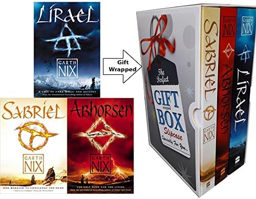 Garth Nix Collection Old Kingdom Trilogy 3 Books Set (Lirael, Sabriel, Abhorsen) Gift Wrapped Slipcase Specially For You Paperback โ 1 Jan. 2016