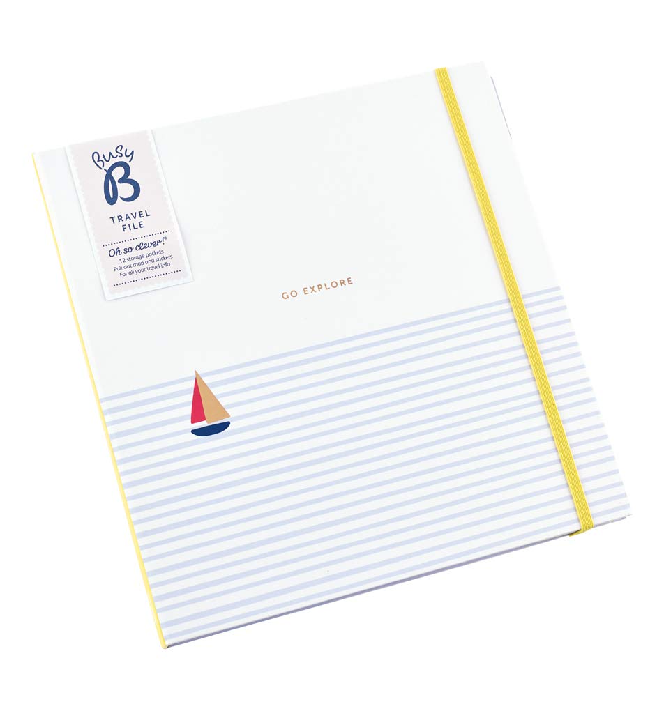 Busy B Travel File - store keepsakes from up to 12 holidays