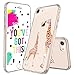 MOSNOVO Compatible for iPhone SE 2022 Case/iPhone SE 3 Case 2022 / iPhone SE 2020 Case/iPhone 8 Case/iPhone 7 Case, Cute Giraffe Design with Shockproof TPU Bumper Back Clear Cover