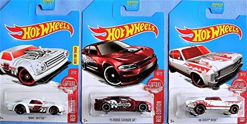 2017 Hot Wheels 15 Dodge Charger SRT, 68 Nova and Night Shifter TARGET EXCLUSIVE