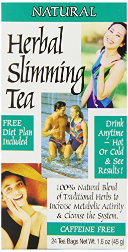 21st Century Slimming Tea, Natural, 24 Count (Pack of 3)