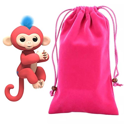 fingerlings monkey glitter pink