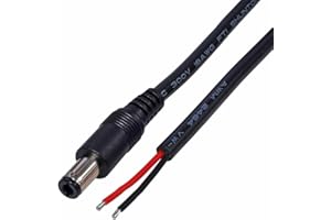 DC6330 Repair Cord 6.3mmx3.0mm Male Plug to Open End Wire DC6330 Power Pigtails Cable for Various Devices Accessory Pigtail C