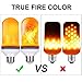 MASCOTKING LED Flame Effect Light Bulb- 4 Modes with Upside Down Effect,E26 Standard Base, Simulated Decorative Light,Flame Bulb for X-Mas Decoration/Hotel/ Bars/ Home/ Restaurants  (2 Pack)