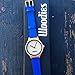WOODIES Blue Bamboo Wood Watch