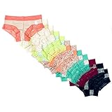 Beyond Intimates Women's Boyshort Hipster Panties Assorted 12 Pack