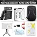 Must Have Accessory Kit For Canon Powershot Elph 190 IS, ELPH 180, ELPH 150 IS, ELPH 350 HS, A2500, ELPH 170 IS, ELPH 160, ELPH 360 HS Camera Includes Replacement NB-11L Battery + Charger + Case ++