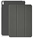 KHOMO iPad Pro 9.7 Inch Case (2016) - DUAL Twill Grey Super Slim Cover with Rubberized back and Smart Feature (Built-in magnet for sleep / wake feature) For Apple iPad Pro 9.7 Tablet