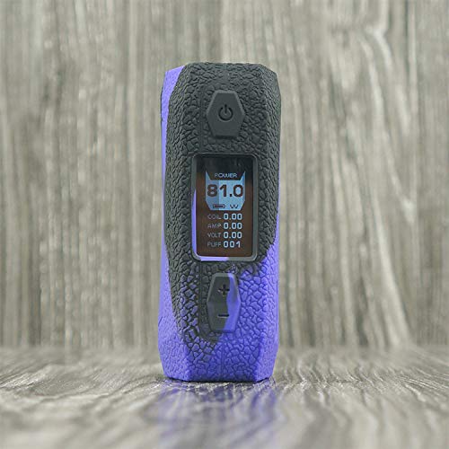 Rayley Texture Silicone Case for GeekVape aegis Solo 100W Box MOD Vape Cover  Rubber Skin Warp Sticker Sleeve Shell Hull Damper Vape Gel (Black Purple)  in Dubai - UAE | Whizz